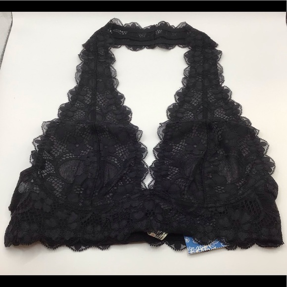 Free People Galloon Lace Halter Bra - Picture 4 of 10